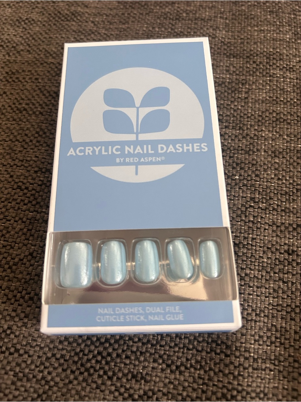 Red Aspen Nail Dashes **partial set**